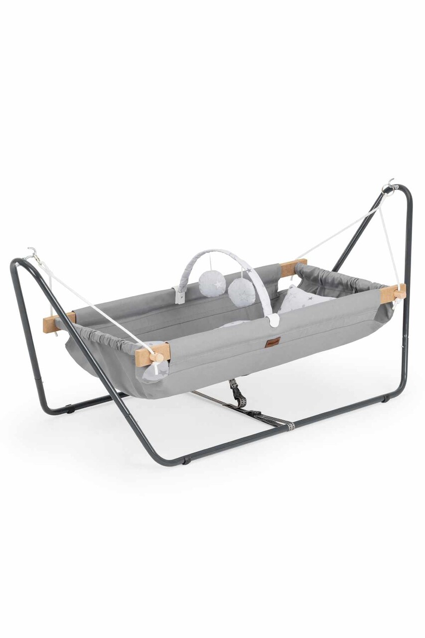 Hamac pentru bebelusi, Wallxpert, Cozy Nest, Gri - imagine 4